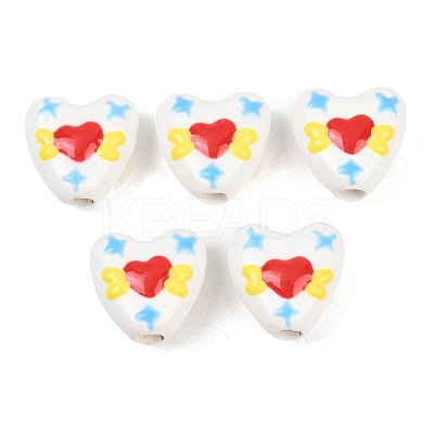 Handmade Porcelain Beads PORC-P035-01A-02-1