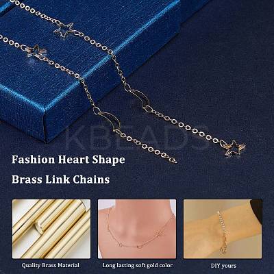 Handmade Brass Link Chains CHC-F010-01-G-A-1