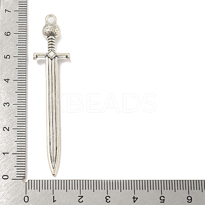 Tibetan Style Alloy Big Pendants LS-TIBE-L013-01AS-1