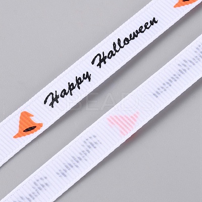 Halloween Polyester Ribbons OCOR-WH0120-29D-1