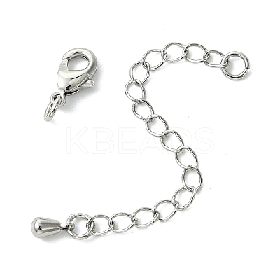 SHEGRACE Brass Curb Chain Extender XGR0146P-163P-1