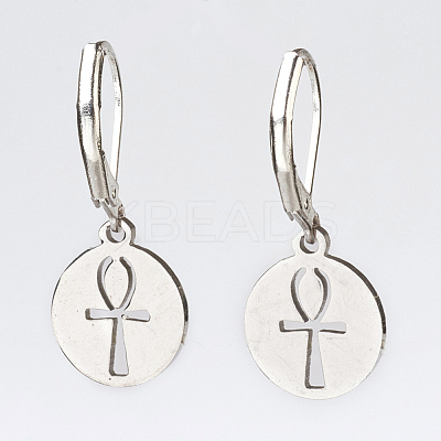 304 Stainless Steel Dangle Earrings EJEW-JE02783-02-1