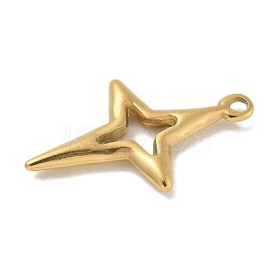 Ion Plating(IP) 304 Stainless Steel Pendants STAS-Q334-55G-1