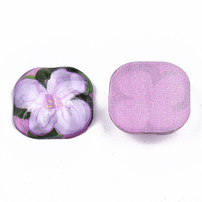 Translucent Acrylic Cabochons KY-T022-16-1
