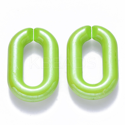 Opaque Acrylic Linking Rings OACR-S036-006A-H-1