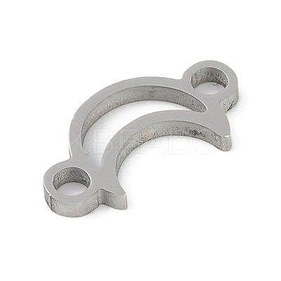 Non-Tarnish 304 Stainless Steel Connector Charms STAS-L279-014P-1