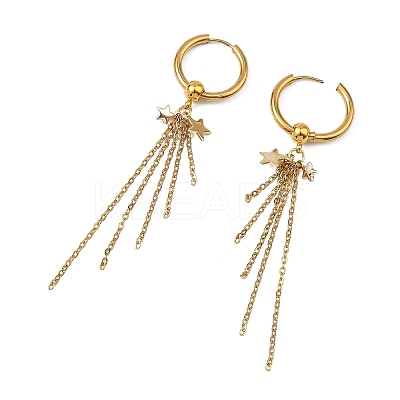 3 Pairs 3 Styles 304 Stainless Steel Hoop Earring for Women EJEW-JE07102-1