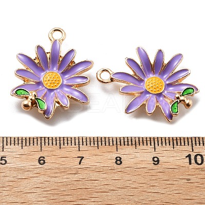 Alloy Enamel Pendants FIND-H016-01G-01-1