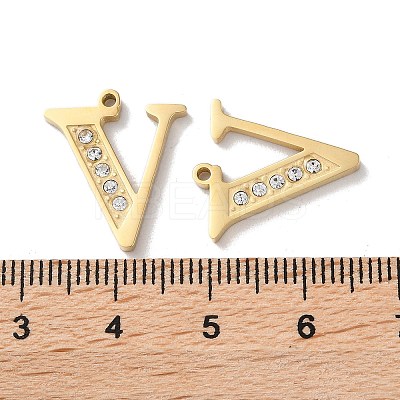 Real 14K Gold Plated 304 Stainless Steel Pendants STAS-L022-157G-V-1