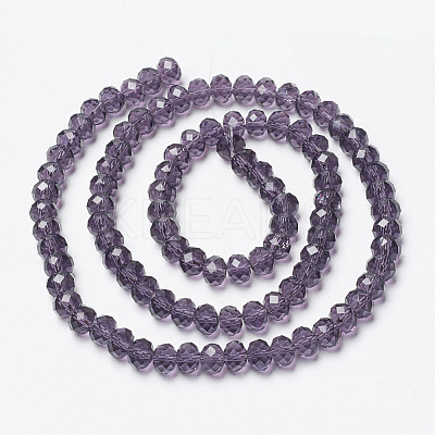Glass Beads Strands X-EGLA-A034-T10mm-D15-1