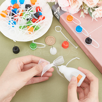 BENECREA 36 Sets 6 Colors Iron Replacement Needle Tip Cap FIND-BC0003-99-1