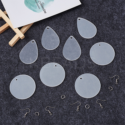DIY Dangle Earring Making DIY-TA0002-65P-1