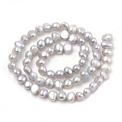 Natural Cultured Freshwater Pearl Beads Strands PEAR-N014-05I-1