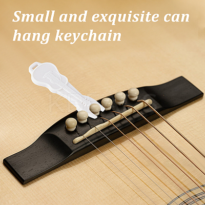 Plastic Guitar Pick AJEW-GF0005-83-1