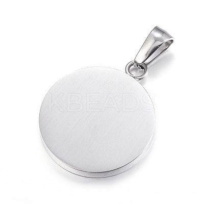Tarnish Resistant 304 Stainless Steel Pendants LS-STAS-P115-09P-1