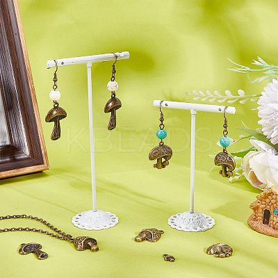 64pcs 4 style Alloy Pendants FIND-SC0004-11-1