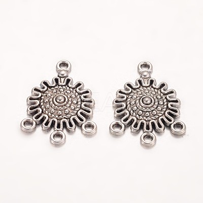 Tibetan Style Alloy Chandelier Components Links X-LF0145Y-NF-1
