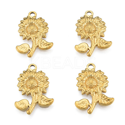 Ion Plating(IP) 201 Stainless Steel Pendants STAS-N098-208LG-1