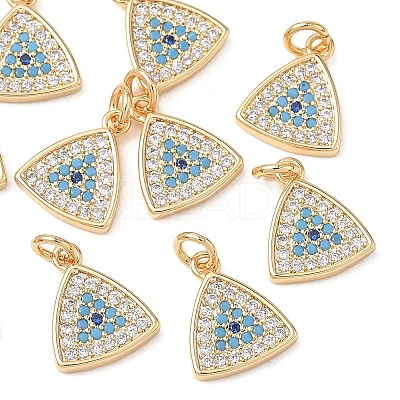 SHEGRACE Brass Colorful Cubic Zirconia Pendants XGRQ3K279-520G-1