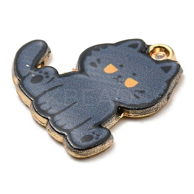 Printed Alloy Pendants ENAM-L042-04G-08-1
