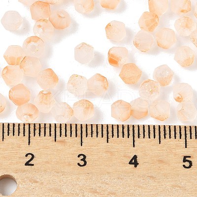 Frosted Glass Beads FGLA-D300-01J-1