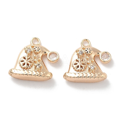 Micro Pave Cubic Zirconia Pendants KK-M102-12G-1