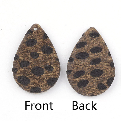 PU Leather Pendants LS-X-FIND-T020-051-1