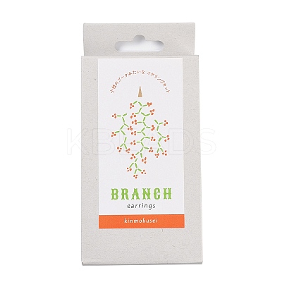 MIYUKI Seed Beads Branch Earrings Making Kits DIY-H165-03A-1