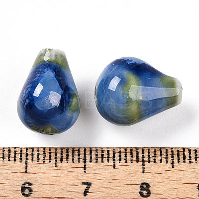 Handmade Porcelain Beads PORC-N008-05F-1
