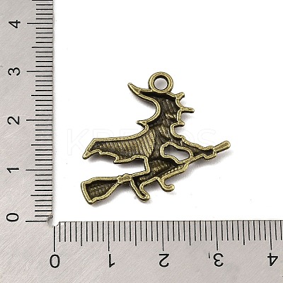 Tibetan Style Alloy Pendants FIND-C043-005AB-1