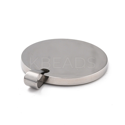 Non-Tarnish 304 Stainless Steel Pendants STAS-K234-01P-1