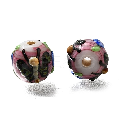 Handmade Lampwork Beads LAMP-K042-07C-1