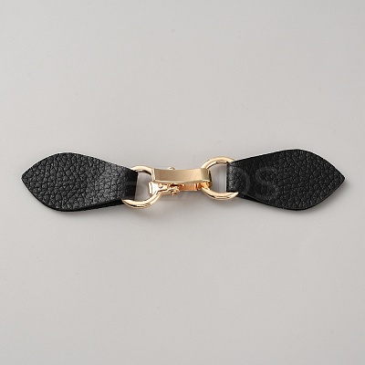 Zinc Alloy & Imitation Leather Toggle Buckle AJEW-WH0678-68A-1