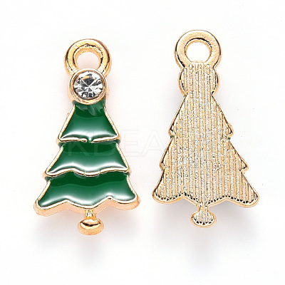 Alloy Enamel Pendants ENAM-S121-006-1