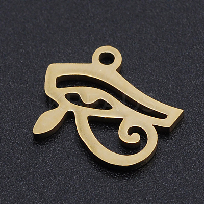 Ion Plating(IP) 304 Stainless Steel Laser Cut Charms A-STAS-S105-T919-2-1