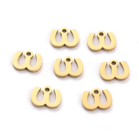 304 Stainless Steel Pendants STAS-F267-10W-G-1