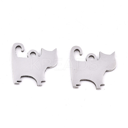 Non-Tarnish 201 Stainless Steel Charms X-STAS-S081-062-1