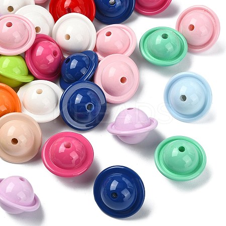 Acrylic Beads MACR-CJZ0001-04-1