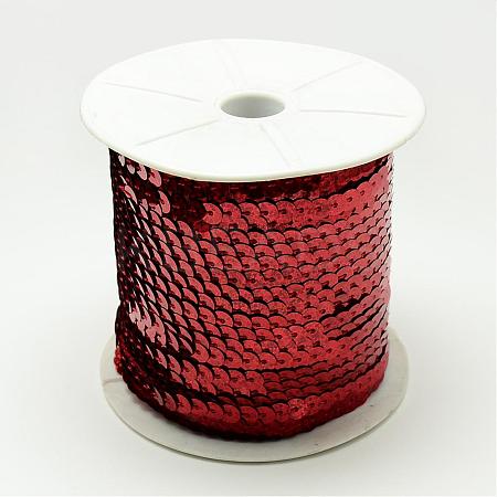 Eco-Friendly Plastic Paillette Beads PVC-Q087-6mm-50103-1