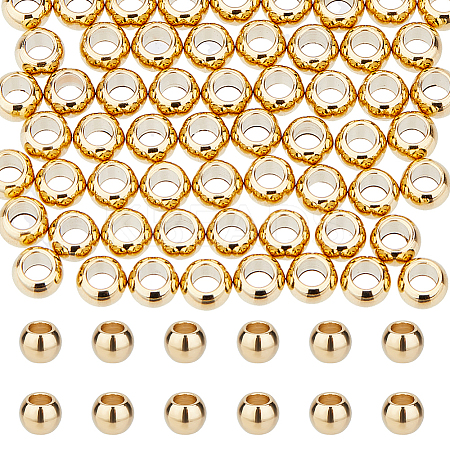 60Pcs 201 Stainless Steel Spacer Beads STAS-DC0016-36-1