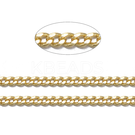Brass Curb Chains CHC-S009-003G-NF-1