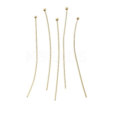 Brass Ball Head Pins X-KK-H502-03H-G-1