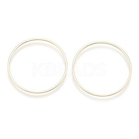 Brass Linking Rings KK-S348-201-1