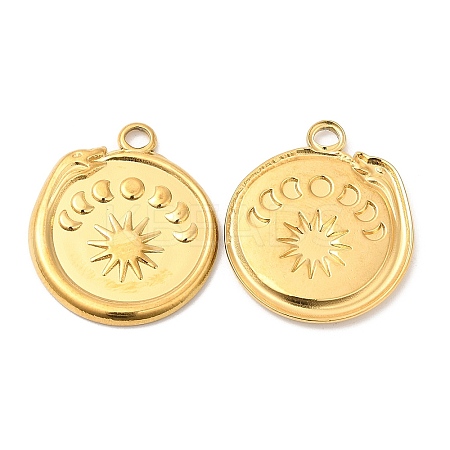 304 Stainless Steel Pendants X-STAS-Z041-39G-1