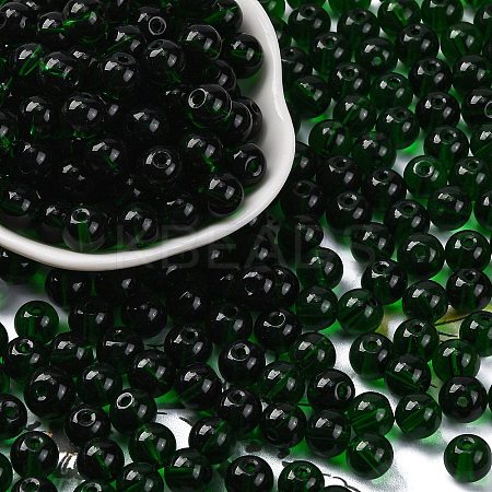 Transparent Colours Glass Seed Beads SEED-Z004-T8MM-01-1