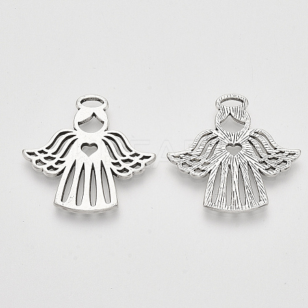 Tibetan Style Alloy Pendants LS-TIBEP-S319-016AS-RS-1