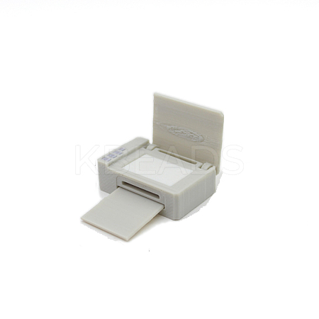 Plastic Printer Miniature Ornaments PW-WG87B4B-02-1