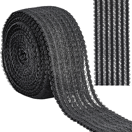 10M Knitted Fish Line Nylon Elastic Lace Trim OCOR-GF0003-71B-1