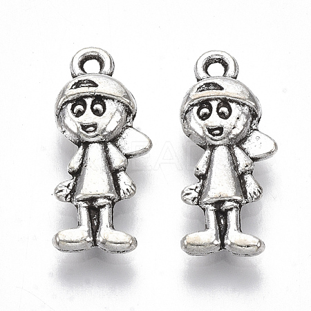 Tibetan Style Alloy Pendants TIBE-R317-023AS-LF-1