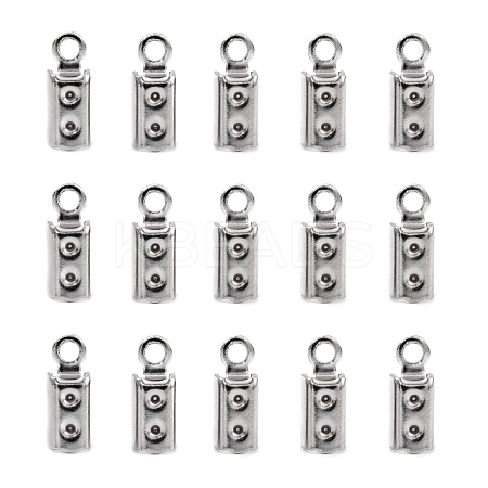 Tarnish Resistant 304 Stainless Steel Folding Crimp Ends STAS-R065-36-1